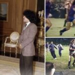 El día en que Maradona avergonzó al rey de España y salió por la puerta de atrás del Bernabéu