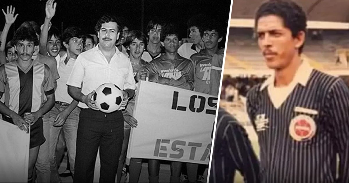 El día que Pablo Escobar mandó matar a un árbitro de fútbol por anularle un gol al Medellín El día que Pablo Escobar mandó matar a un árbitro de fútbol por anularle un gol al Medellín