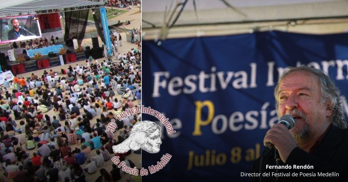 El paisa cazador de poetas que se inventó el festival de poesía más grande del mundo