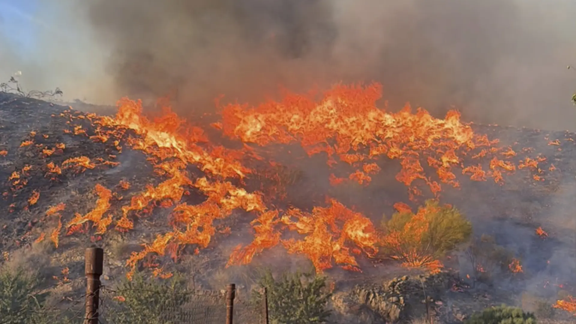 «En dos o tres horas el incendio era una lengua de fuego»