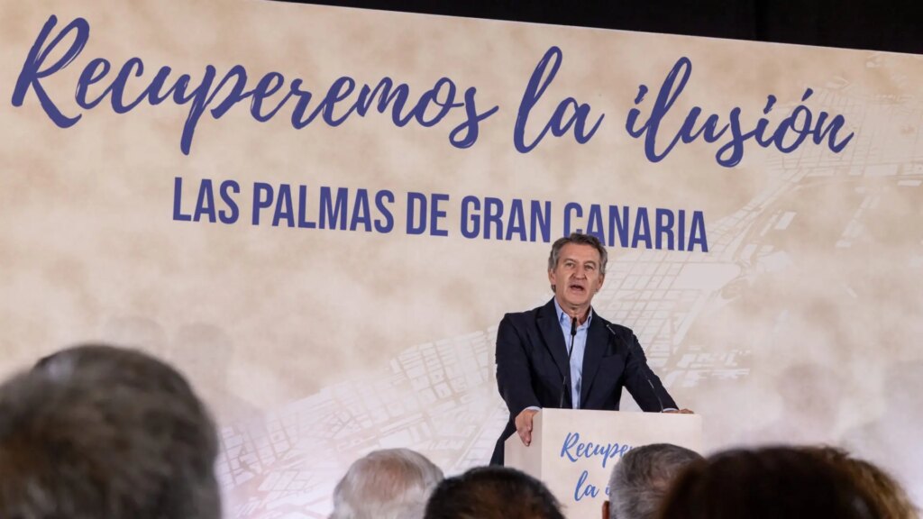 Feijóo defiende que el PP tenía «razón» al denunciar falta de control en la ley de nietos tras la exigencia de la Junta Electoral Feijóo defiende que el PP tenía «razón» al denunciar falta de control en la ley de nietos tras la exigencia de la Junta Electoral