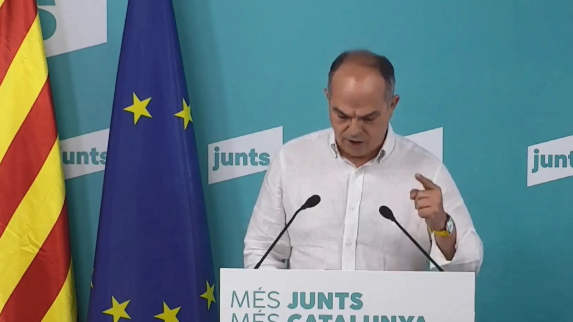 Junts augura que Puigdemont «volverá a Cataluña, caiga quien caiga»
