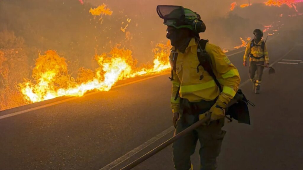 Mueren doce personas en el incendio forestal de Los Gallardos, en Almería Mueren doce personas en el incendio forestal de Los Gallardos, en Almería
