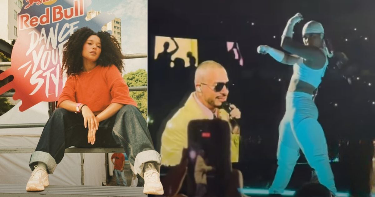 Quién es la bailarina que salió de las escuelas de baile de Cali a robarse el show junto a J Balvin en el Mundial