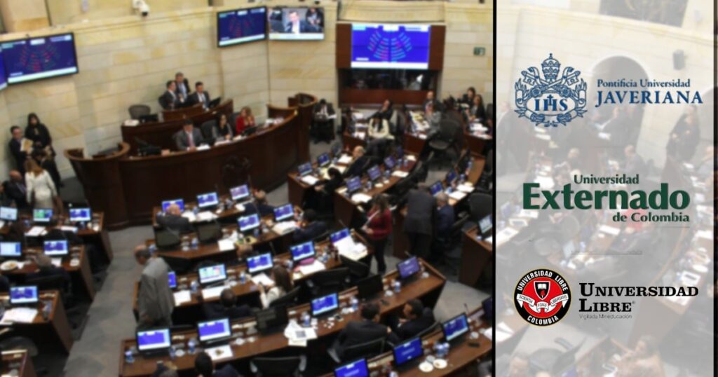 Tres universidades de Bogotá pusieron el mayor número de senadores que empiezan el 20 de julio Tres universidades de Bogotá pusieron el mayor número de senadores que empiezan el 20 de julio