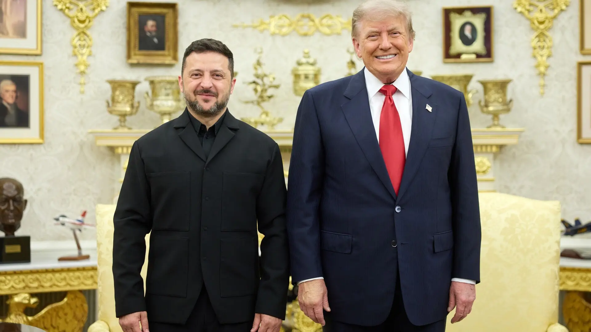 Zelenski insiste a Trump en la fabricación de misiles Patriot para reforzar la defensa antiaérea de Ucrania contra los ataques rusos Zelenski insiste a Trump en la fabricación de misiles Patriot para reforzar la defensa antiaérea de Ucrania contra los ataques rusos