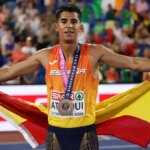 Attaoui, bronce en la final de los 800 metros Attaoui, bronce en la final de los 800 metros