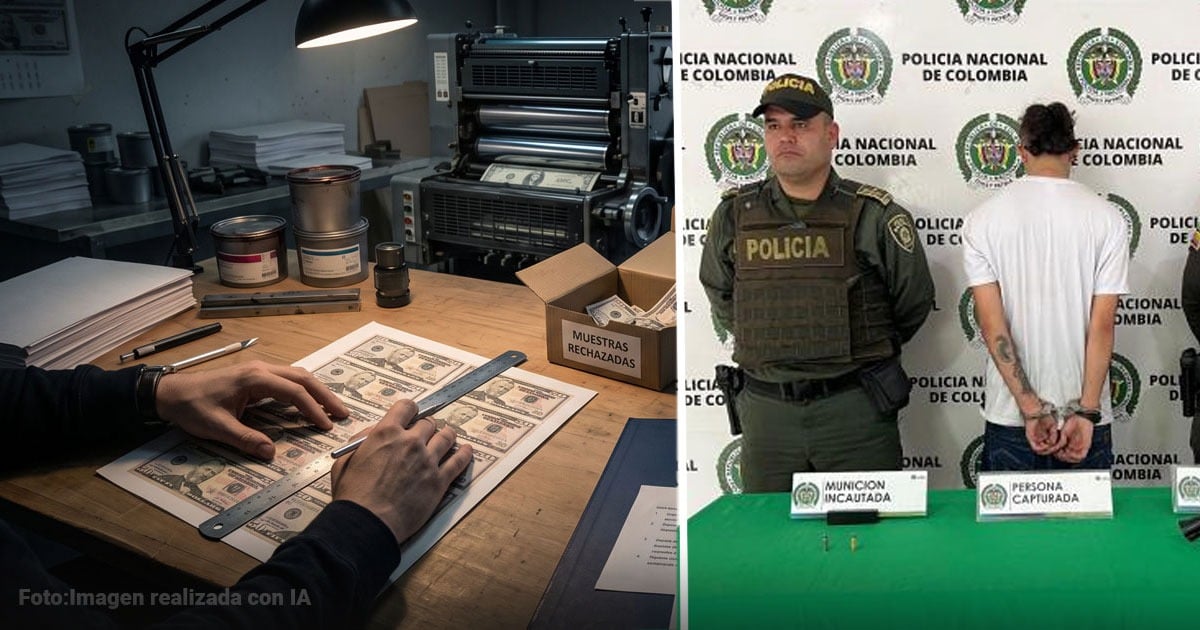 Cómo logró un artesano caleño falsificar dólares a la perfección