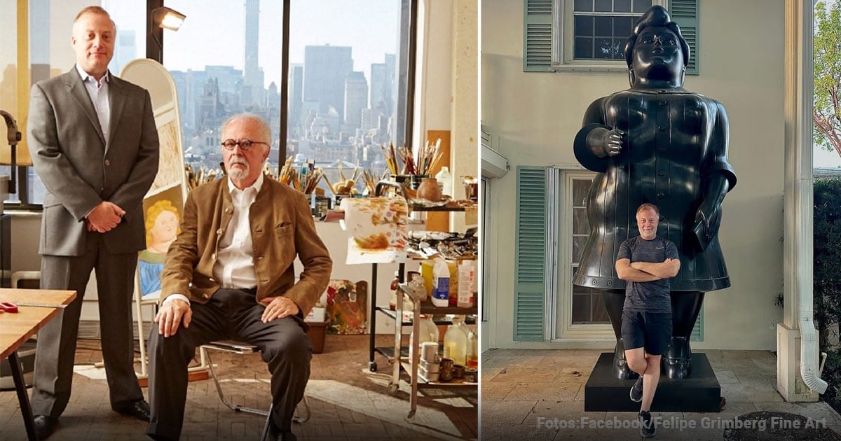 El bogotano que hizo de la obra de Fernando Botero una mina de oro vendiendo sus cuadros en miles de millones de dólares
