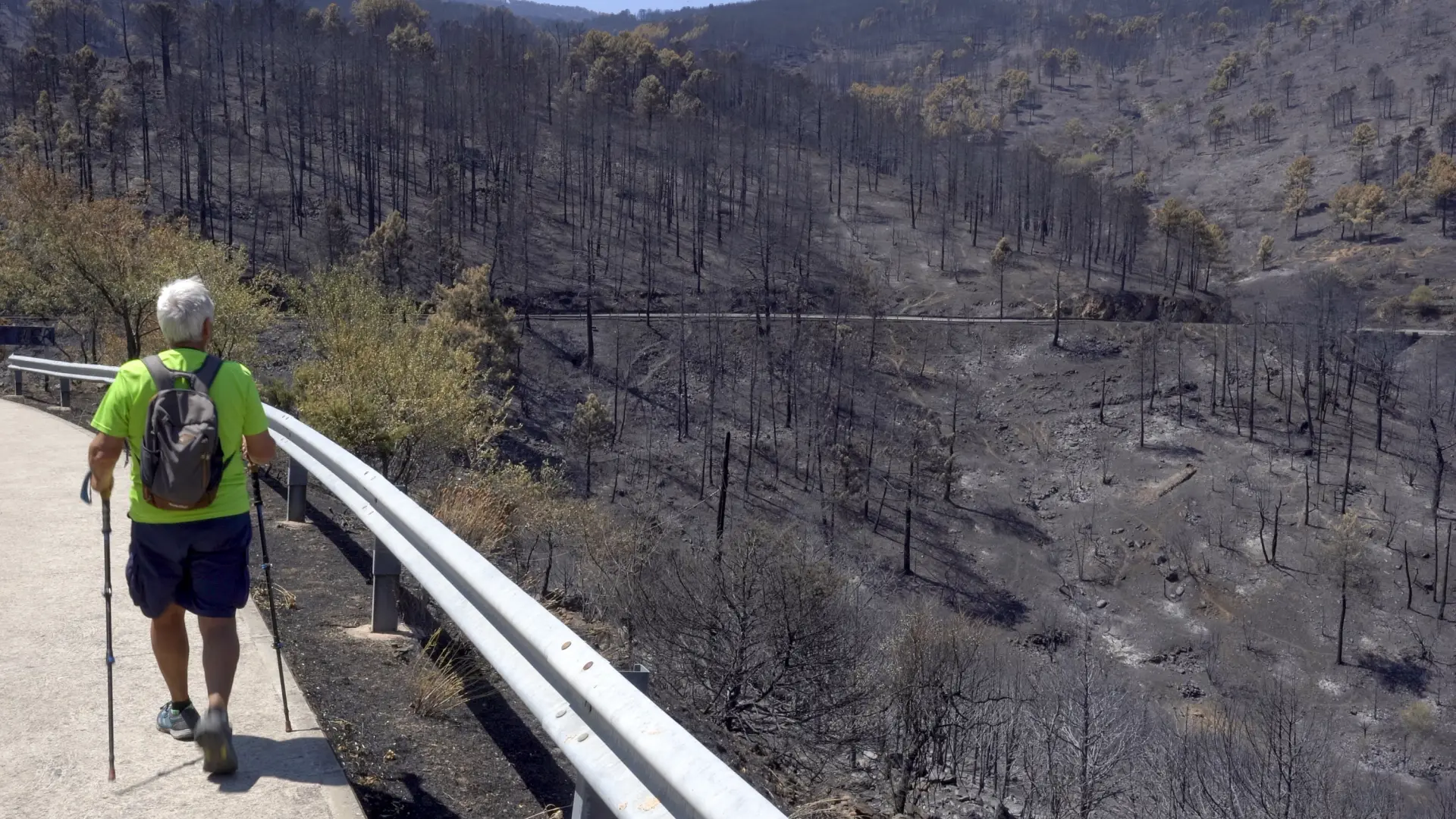 El descenso de las temperaturas da un respiro a los incendios y mejora la evolución en la mayoría de comunidades