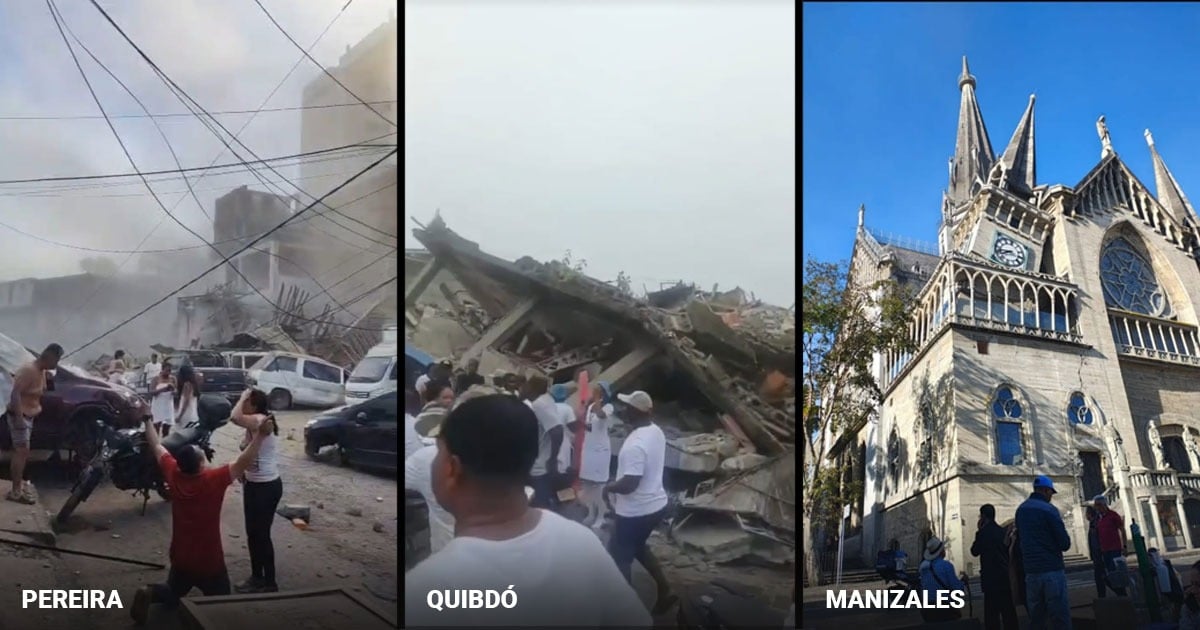 La cifra de muertos asciende tras el largo terremoto que sacudió al occidente de Colombia La cifra de muertos asciende tras el largo terremoto que sacudió al occidente de Colombia