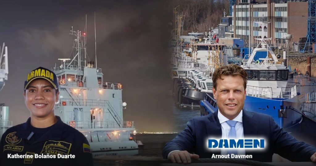 Marinos holandeses construyeron el gran buque que traerá de Miami 400 toneladas de donaciones
