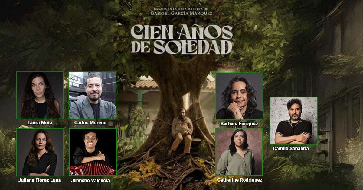 Siete talentosos colombianos que no aparecen en la pantalla están detrás del éxito de Cien años soledad de Netflix