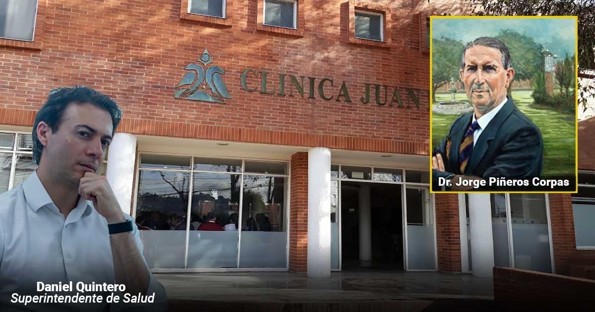 Supersalud ordena medidas cautelares contra la Clínica Juan N. Corpas ante crisis por falta de pagos