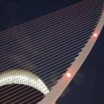 Valencia refuerza la seguridad con ayuda de alpinistas del Pont de l’Assut de l’Or, de Santiago Calatrava