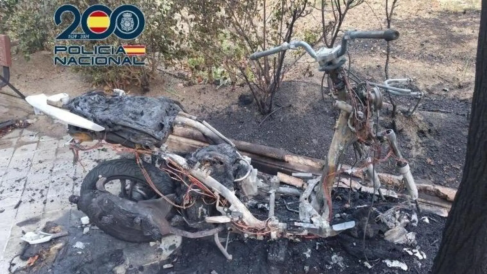 detenido un hombre acusado de quemar siete coches y motos en el distrito madrileño