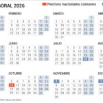 estos son todos los festivos y puentes que quedan hasta Navidad estos son todos los festivos y puentes que quedan hasta Navidad