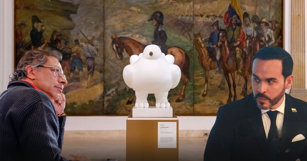 sacó de la Casa de Nariño a la ‘Paloma’ de Fernando Botero sacó de la Casa de Nariño a la ‘Paloma’ de Fernando Botero