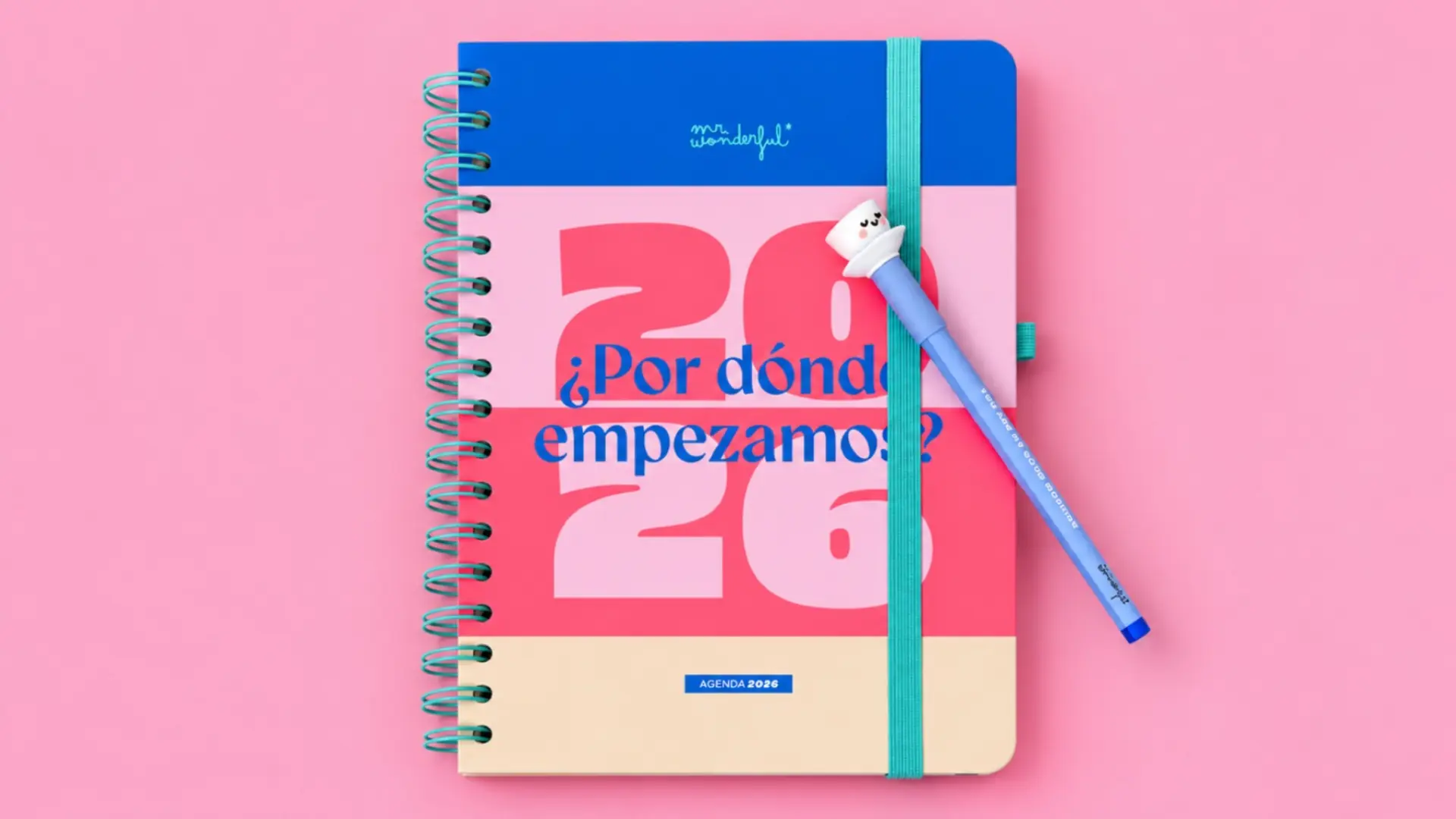 Todo anotado y bajo control en la vuelta a la rutina con la agenda anual de Mr.Wonderful Todo anotado y bajo control en la vuelta a la rutina con la agenda anual de Mr.Wonderful