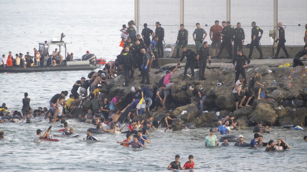 Última hora de la crisis migratoria de Ceuta, en directo
