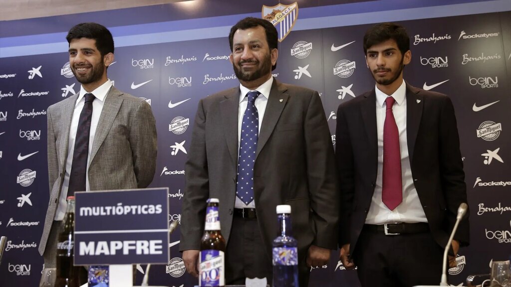 Un hijo del jeque Al-Thani, máximo accionista del Málaga CF, hace un ‘simpa’ de medio millón de euros en un hotel de Londres