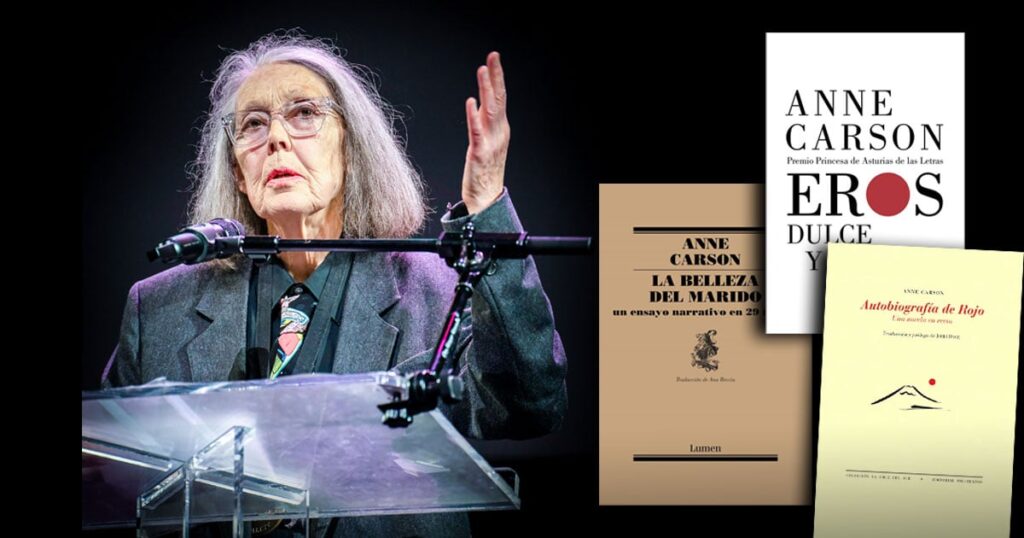 Anne Carson, la poeta que apagó el celular cuando le dieron el Nobel de Literatura y donará .800 millones del premio