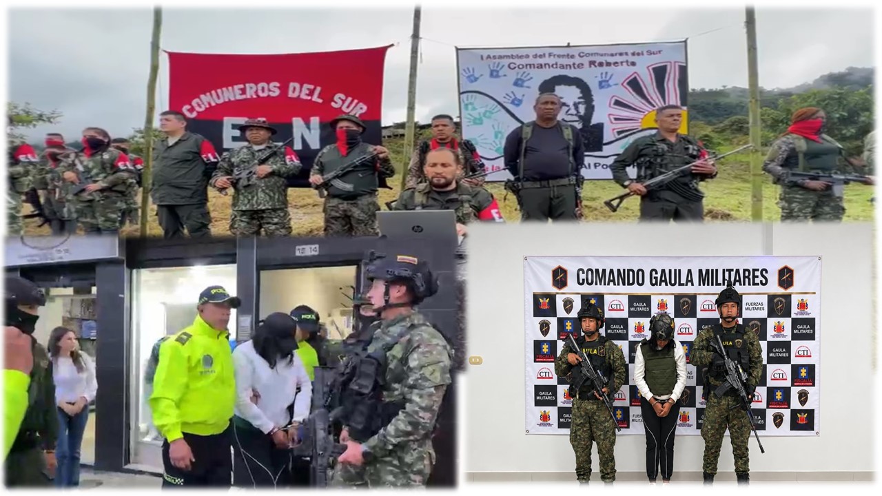 Capturan en Pasto a alias Tatiana, señalada integrante de Comuneros del Sur y exgestora de paz