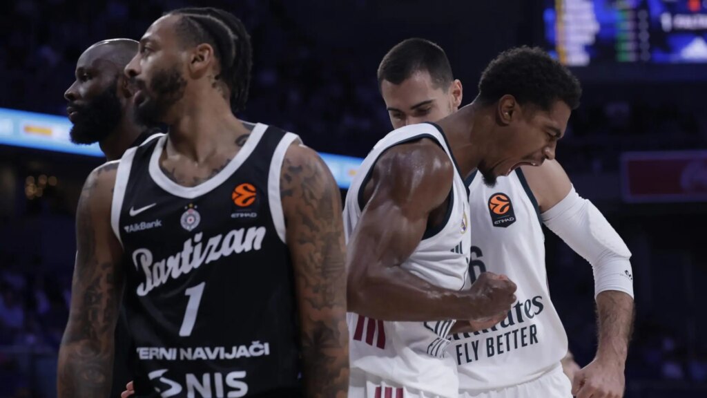 El Real Madrid respira: doblega al Partizan y logra su primera victoria de la temporada en la Euroliga El Real Madrid respira: doblega al Partizan y logra su primera victoria de la temporada en la Euroliga