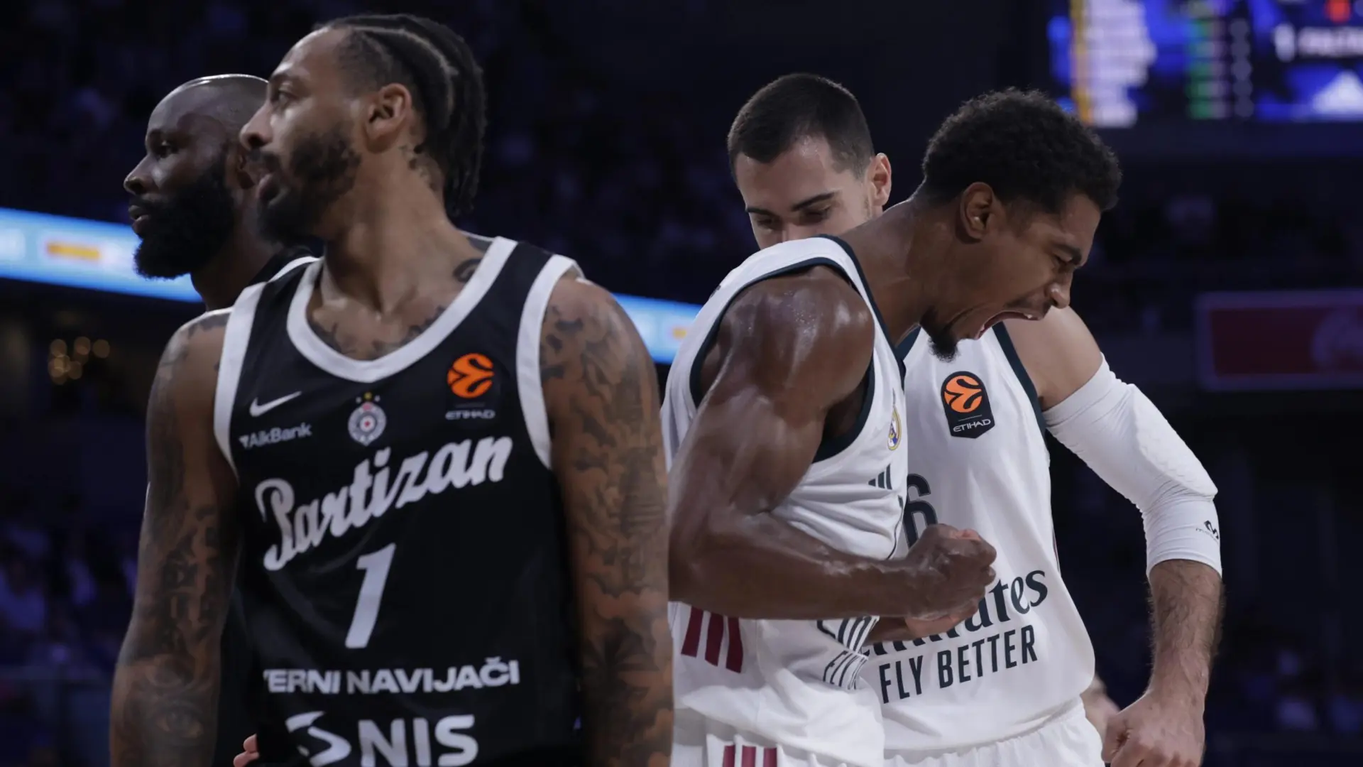 El Real Madrid respira: doblega al Partizan y logra su primera victoria de la temporada en la Euroliga El Real Madrid respira: doblega al Partizan y logra su primera victoria de la temporada en la Euroliga