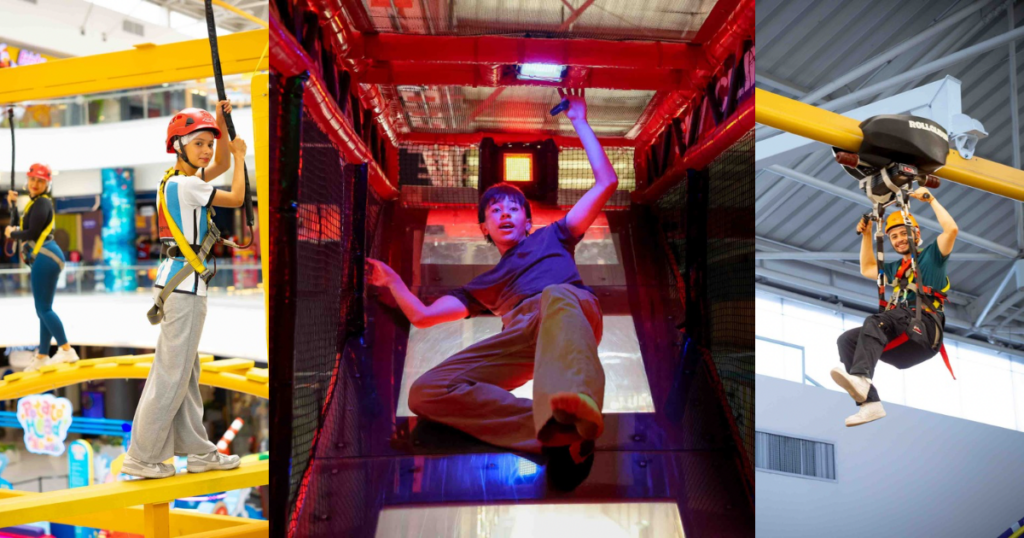 El plan en Bogotá con trampolines, retos de alturas y realidad virtual bajo techo para disfrutar en semana de receso El plan en Bogotá con trampolines, retos de alturas y realidad virtual bajo techo para disfrutar en semana de receso