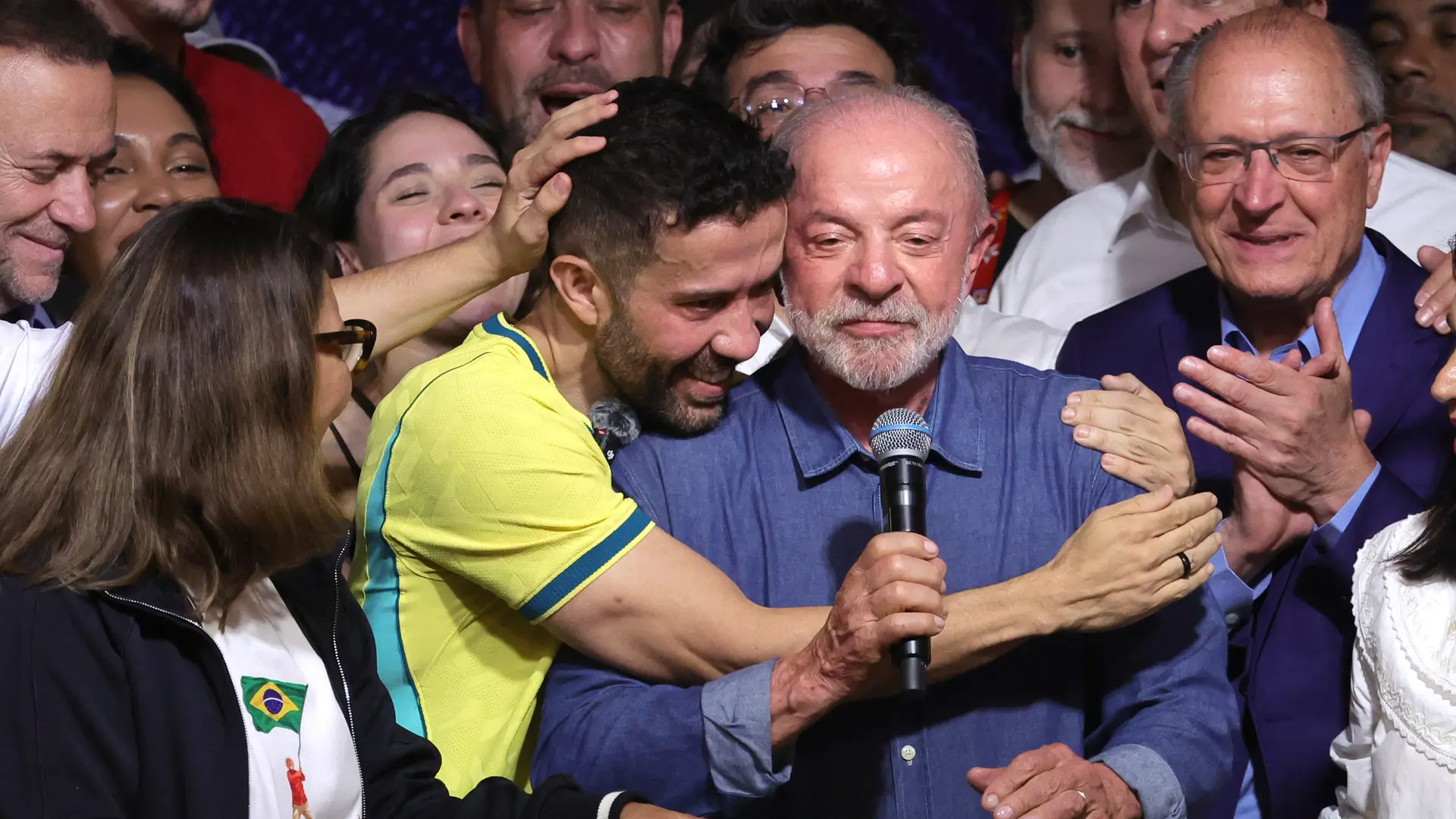 «Ganamos junto con el pueblo brasileño» «Ganamos junto con el pueblo brasileño»