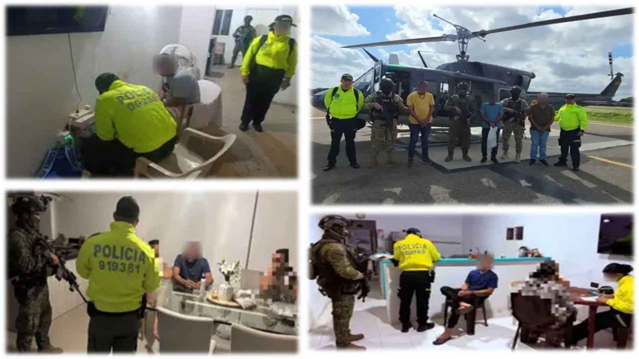 Operativo contra presunta red de narcotráfico deja 13 capturados en La Guajira y Sucre Operativo contra presunta red de narcotráfico deja 13 capturados en La Guajira y Sucre
