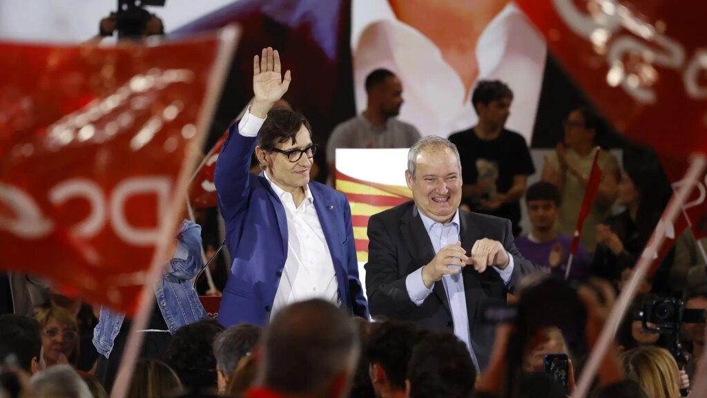 Illa proclama a Jordi Hereu candidato del PSC a las elecciones generales Illa proclama a Jordi Hereu candidato del PSC a las elecciones generales