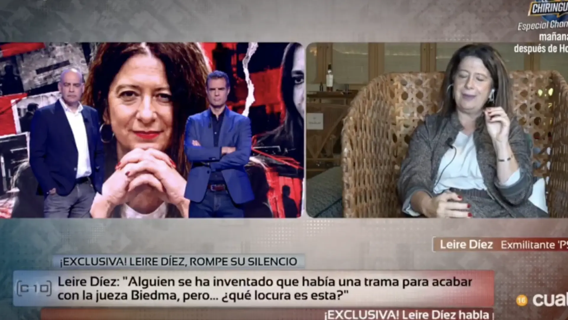 Leire Díez rompe su silencio tras 139 días y niega una trama contra la jueza Biedma: «¿Qué locura es esta?» Leire Díez rompe su silencio tras 139 días y niega una trama contra la jueza Biedma: «¿Qué locura es esta?»