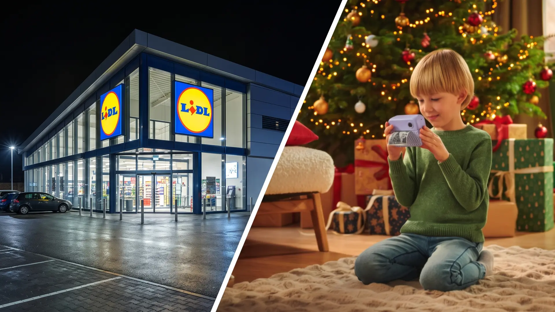 Lidl vende una cámara tipo Polaroid por 20,99€: si tu hijo la ve, la va a querer