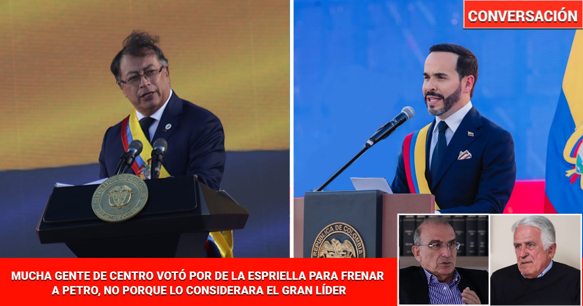 Petro y De la Espriella son dos polos opuestos que se parecen en la forma de gobernar el país Petro y De la Espriella son dos polos opuestos que se parecen en la forma de gobernar el país