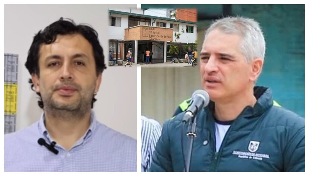 Gobernador de Antioquia cuestiona manejo de recursos del Hospital de Caldas y pide intervención de organismos de control