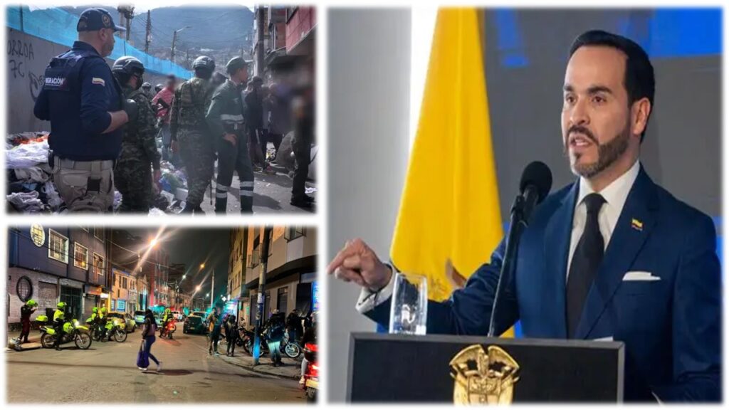 Presidente De La Espriella dirigió megaoperativo en San Bernardo y Santa Fe, dos sectores críticos de inseguridad en el centro de Bogotá Presidente De La Espriella dirigió megaoperativo en San Bernardo y Santa Fe, dos sectores críticos de inseguridad en el centro de Bogotá