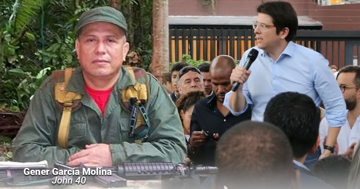 Quién es ‘John 40’, el capo de las Farc señalado de reunir los .000 millones para el crimen de Miguel Uribe