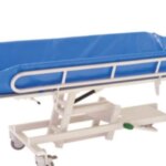 Sanidad alerta del riesgo de apertura del soporte lateral en una marca de camillas de ducha