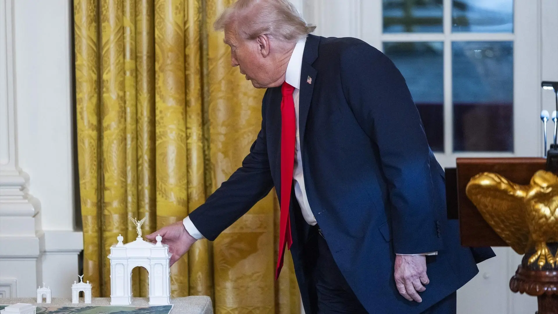 Washington D.C. y Virginia demandan al Gobierno de Trump para frenar la construcción de su arco del triunfo