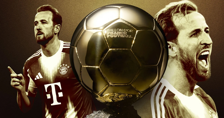 El inglés Harry Kane jugador del Bayern Múnich gana el Balón de Oro 2026